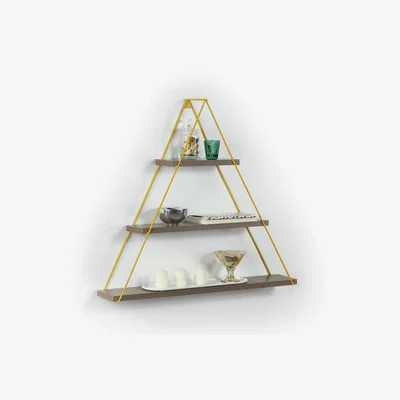 The Range Moset Floating Shelves 3 Tiers - Walnut