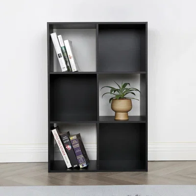 The Range Jane 3x2 Cube Storage Box Bookshelf - Black