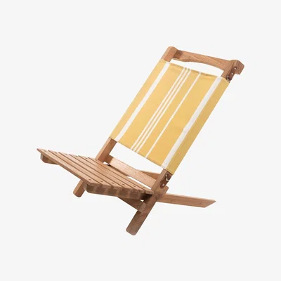 Amara Business & Pleasure Co - The 2-Piece Chair - Yellow Stripe