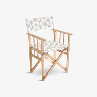 Amara PODEVACHE - Chaise Scenariste Deck Chair - Coral Reef Print