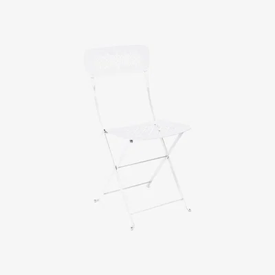 Amara Fermob - Lorette Folding Garden Chair - Cotton White