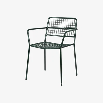 Amara Broste Copenhagen - Gerda Iron Armchair - Deep Forest