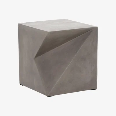 Barker and Stonehouse Geradis Annadel Stool, Concrete