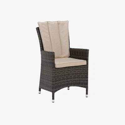 Barker and Stonehouse Canoga Park Garden Dining Chair, Brown | Barker & Stonehouse