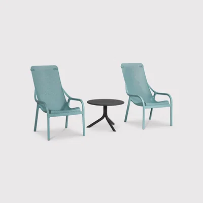 Barker and Stonehouse Orta Table with 2 Hilo Chairs | Barker & Stonehouse