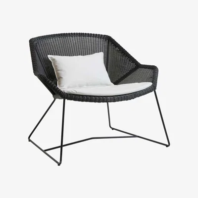 Barker and Stonehouse Cane-line Breeze Garden Lounge Chair with Cushions