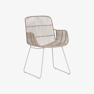 Barker and Stonehouse Palma Garden Dining Chair, Neutral | Barker & Stonehouse