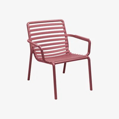 Barker and Stonehouse Cassis Garden Chair, Red | Barker & Stonehouse