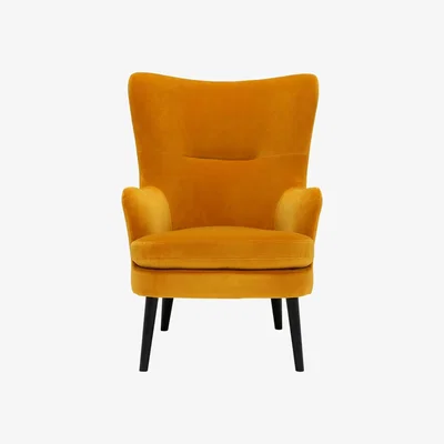 Barker and Stonehouse Marcy Chair, Yellow Fabric | Barker & Stonehouse