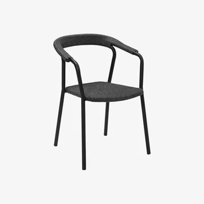 Barker and Stonehouse Cane Line Noble Chair, Grey | Barker & Stonehouse