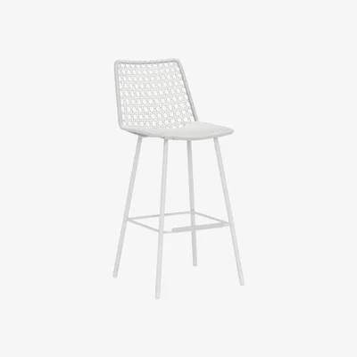 Barker and Stonehouse Faro Garden Bar Stool, Stone