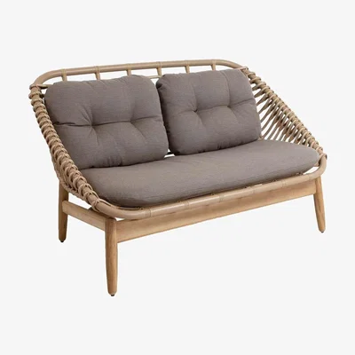 Barker and Stonehouse Cane-line Strington 2 Seater Sofa, Neutral | Barker & Stonehouse