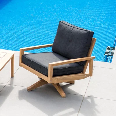 Cuckooland Alexander Rose Roble Swivel Lounge Chair