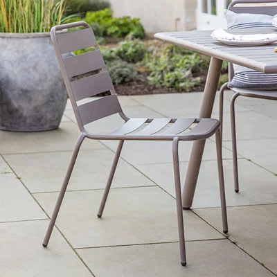 Dunelm Kali Set of 2 Chairs Stone