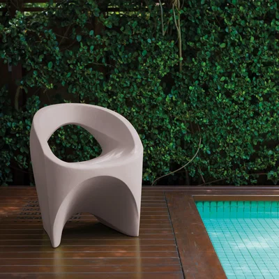Dunelm Jet Lounge Chair Grey