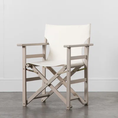 Dunelm Enna Whitewash Armchair White