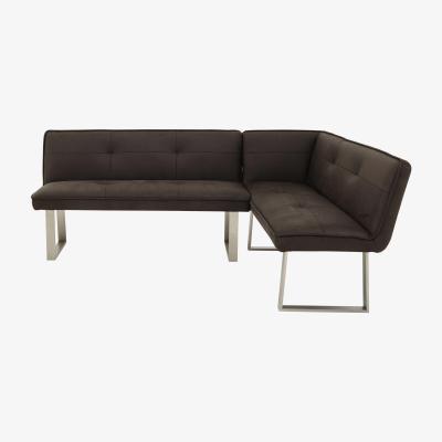 Furniture Village Central Park Right-Hand Facing Corner Bench - Grey
