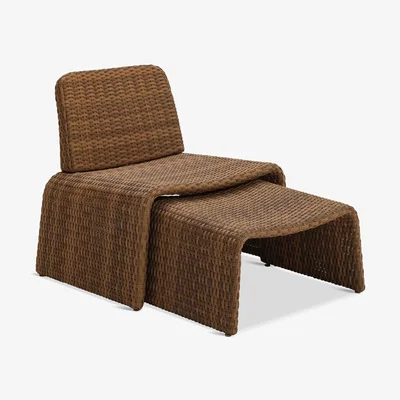 Habitat Habitat Kelham Rattan Garden Chair - Brown