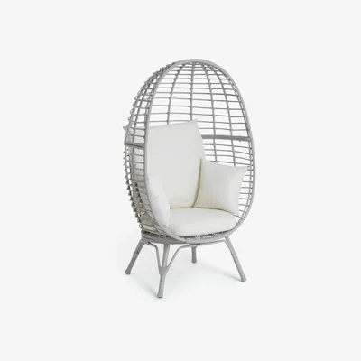 Habitat Habitat Kora Egg Chair - Grey
