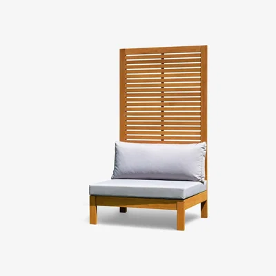 Habitat Habitat Samoa Single Seat Chair  - Light Wood