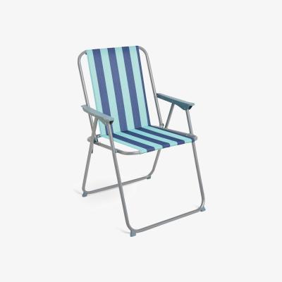 Habitat Habitat Folding Metal Garden Chair - Blue