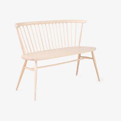 Heal's L.Ercolani Originals Loveseat Dead Matt Ash - Heal's UK Bedroom Furniture