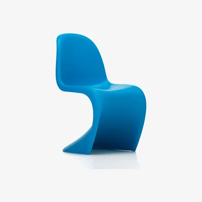 Heal's Vitra Panton Chair New Height Glacier Blue