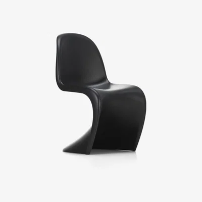 Heal's Vitra Panton Chair New Height Deep Black