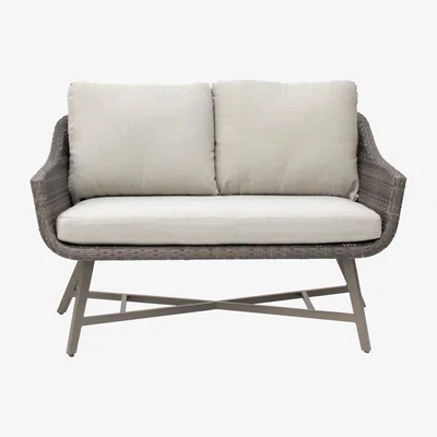 John Lewis KETTLER LaMode 2-Seater Garden Lounging Sofa with Cushions