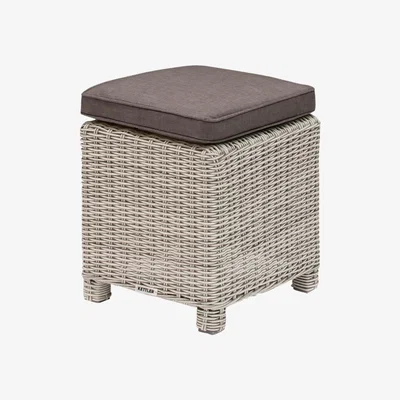John Lewis KETTLER Palma Garden Foot Stool with Cushion