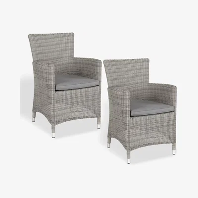 John Lewis John Lewis Dante Garden Dining Armchair, Set of 2