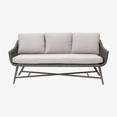 John Lewis KETTLER LaMode 3-Seater Garden Lounging Sofa with Cushions