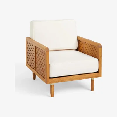 John Lewis John Lewis + Swoon Franklin Garden Armchair, FSC-Certified (Acacia Wood)