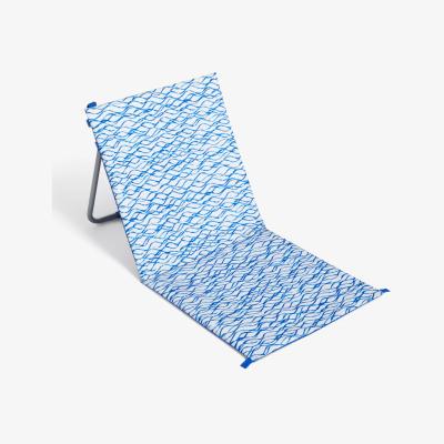 John Lewis John Lewis Sea Print Picnic Chair, Blue