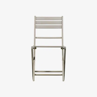 Knees Reyes Folding Chairs - Whitewash (2 Pack)