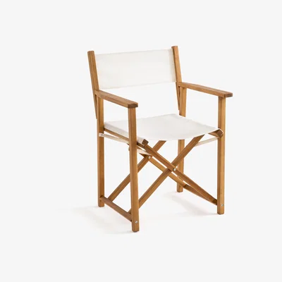 La Redoute Alfred Table Armchair in Teak Stained Oiled Acacia