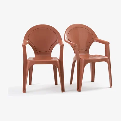 La Redoute Set of 2 Adali Polypropylene Garden Armchairs