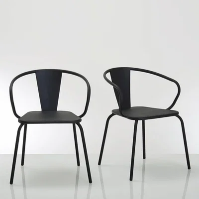 La Redoute Oblice Set of 2 Metal Garden Chairs