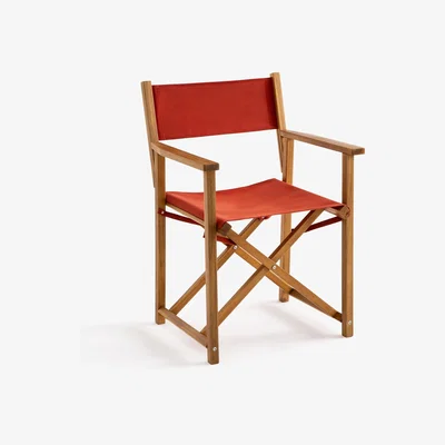 La Redoute Alfred Table Armchair in Teak Stained Oiled Acacia