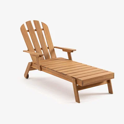La Redoute Zeda Acacia Sun Lounger