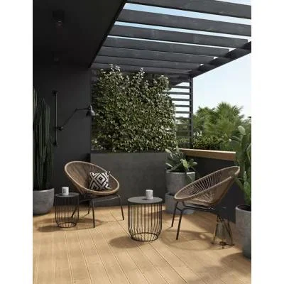 Marks & Spencer M&S Loft Set of 2 Lois Garden Armchairs - Natural, Natural