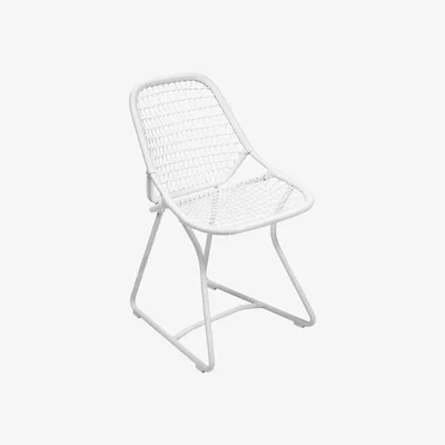 Made in Design Sixties Chair - Flexible seat by Fermob White