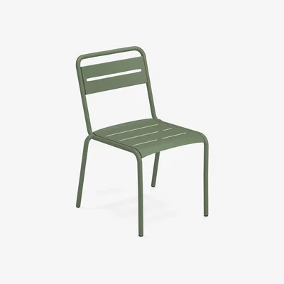 Made in Design Star Stacking chair - / Aluminium by Emu Green