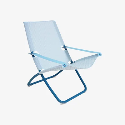 Made in Design Snooze Reclining chair by Emu Blue