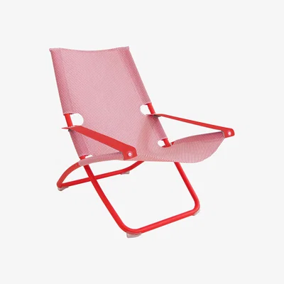 Made in Design Snooze Reclining chair - Foldable / 2 positions by Emu Red