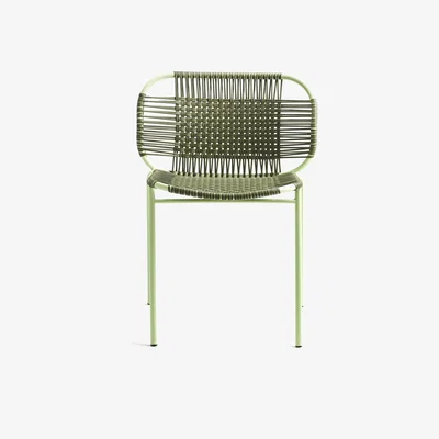 Made in Design Cielo Stacking chair - / PVC threads by ames Green