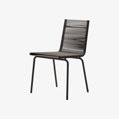 Nordic Nest Cane-line Sidd chair Brown Cane-Line lacing
