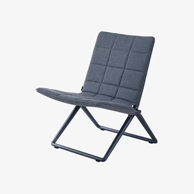 Nordic Nest Cane-line Traveller folding chair Cane-Line Airtouch grey