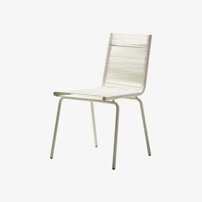 Nordic Nest Cane-line Sidd chair White Cane-Line lacing