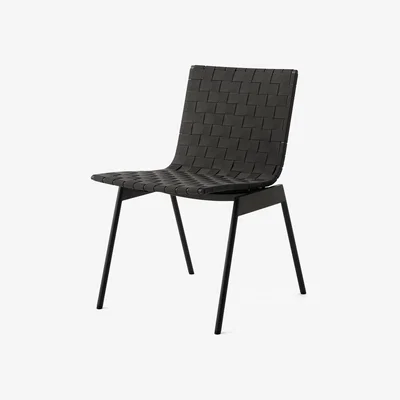 Nordic Nest &Tradition Ville Outdoor AV33 chair Warm black